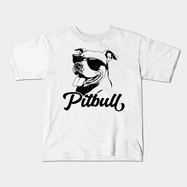 Pitbull dog Kids T-Shirt by LEGO